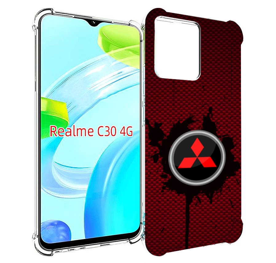 

Чехол MyPads mitsubishi 2 для Realme C30 4G / Narzo 50i Prime, Прозрачный, Tocco