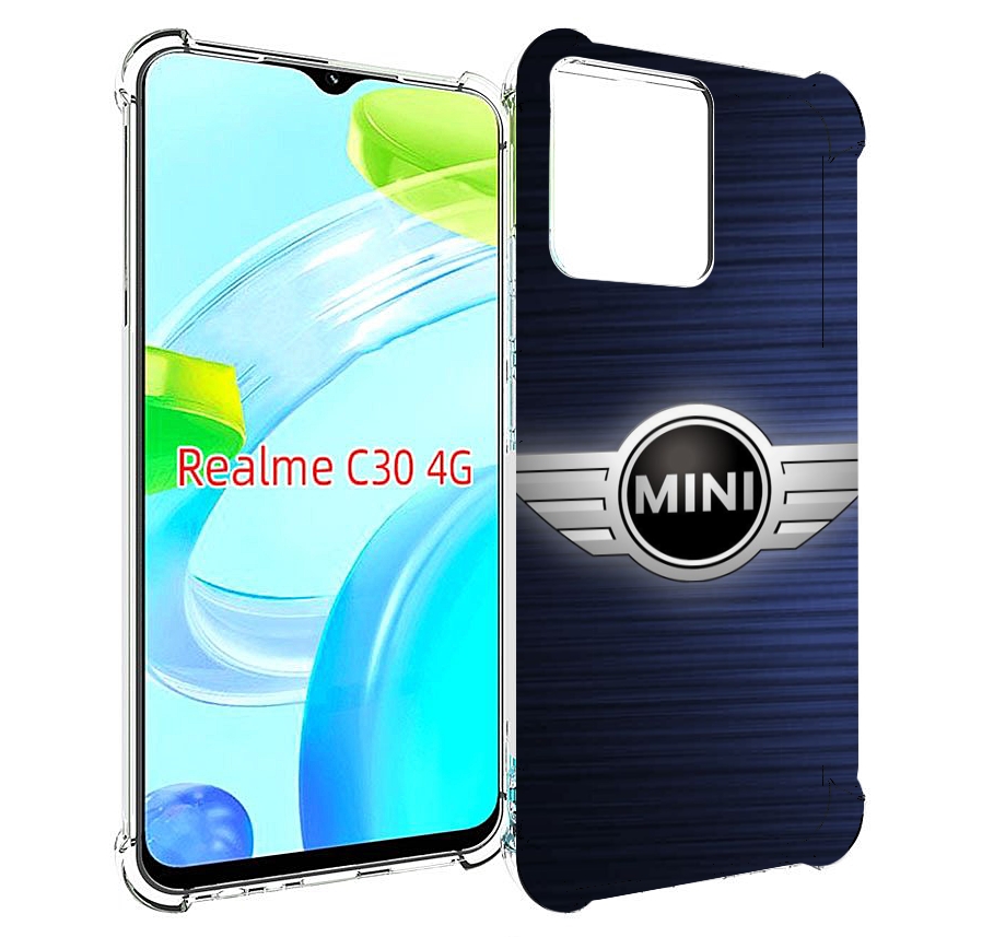 

Чехол MyPads mini-2 (2) мужской для Realme C30 4G / Narzo 50i Prime, Прозрачный, Tocco