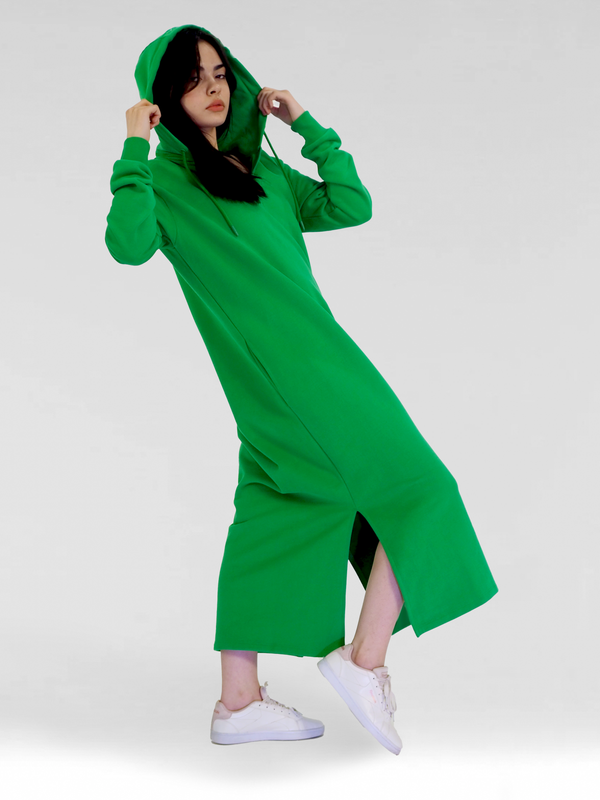 Платье женское nathan anderson Vestito Lungo зеленое S
