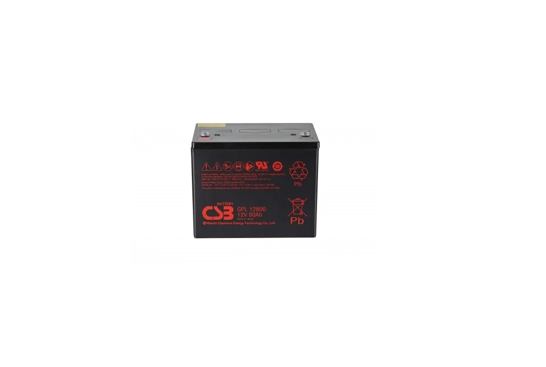 

Аккумулятор для ИБП CSB GPL 12800 80 А/ч 12 В (256), GPL 12800