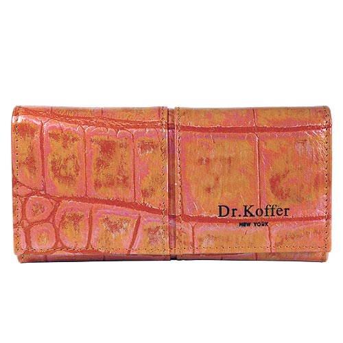 

Ключница женская Dr.Koffer X510167-73-58 оранжевая, Оранжевый, X510167-73-58