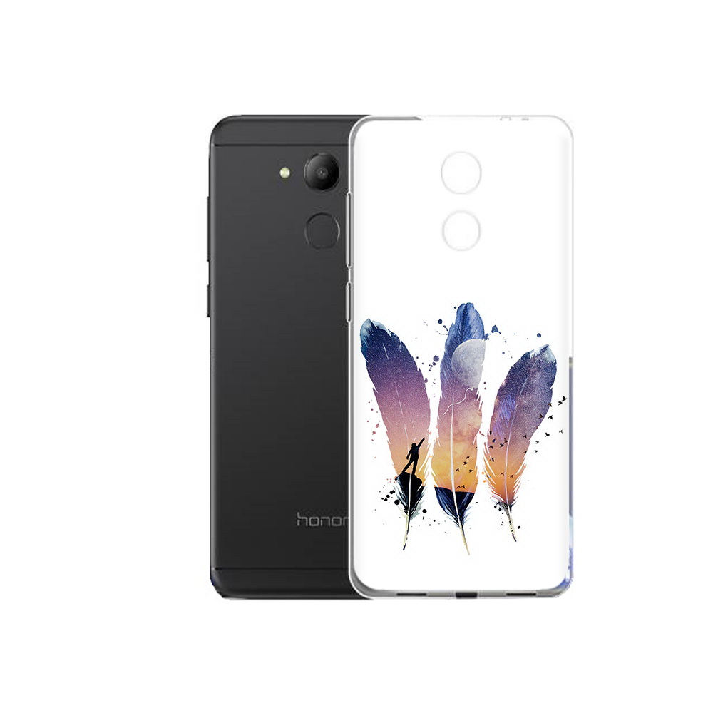 

Чехол MyPads Tocco для Honor 6C небесные перья (PT67887.49.519), Прозрачный, Tocco