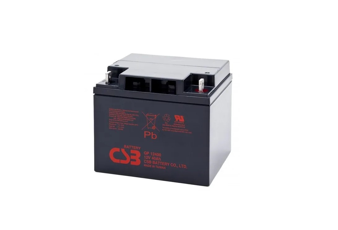 Аккумулятор для ИБП CSB GPL 12400 40 А/ч 12 В (252)