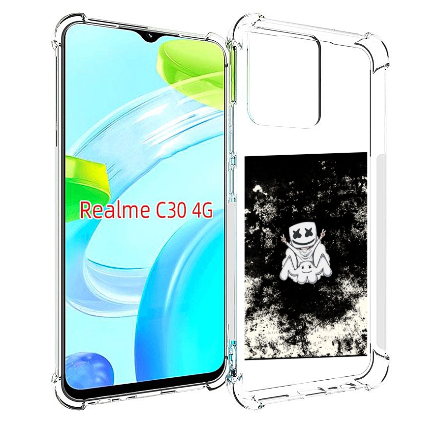 

Чехол MyPads маршмеллоу-френдс для Realme C30 4G / Narzo 50i Prime, Прозрачный, Tocco