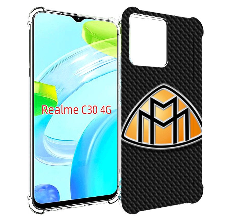 

Чехол MyPads maybach для Realme C30 4G / Narzo 50i Prime, Прозрачный, Tocco