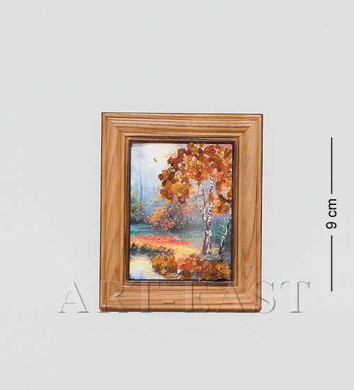 

картина с крашен. рамкой (природа) 7*9см 113-40276