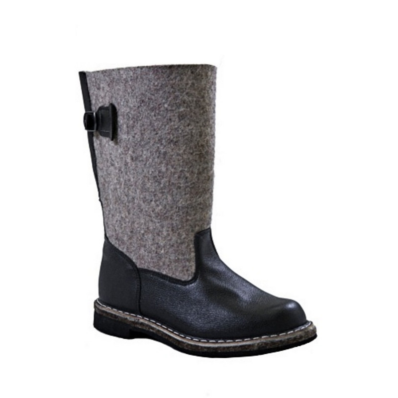 

Сапоги мужские NoBrand 159744-K серые 40 RU, Серый, 159744-K