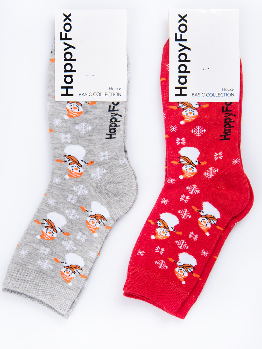 

Комплект носков женских HappyFox HFET9002NB красных 23-25 2 пары, Красный, HFET9002NB