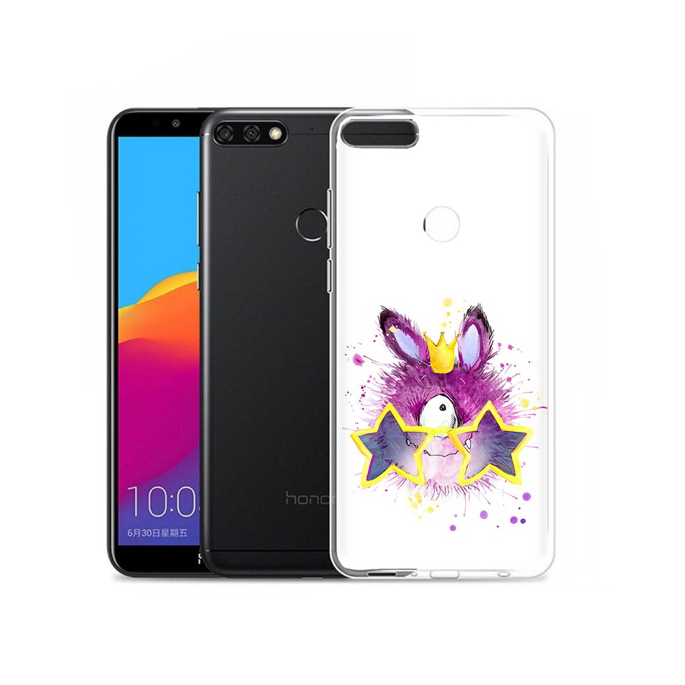

Чехол MyPads Tocco для Honor 7C Pro Шуршуля (PT113786.47.202), Прозрачный, Tocco