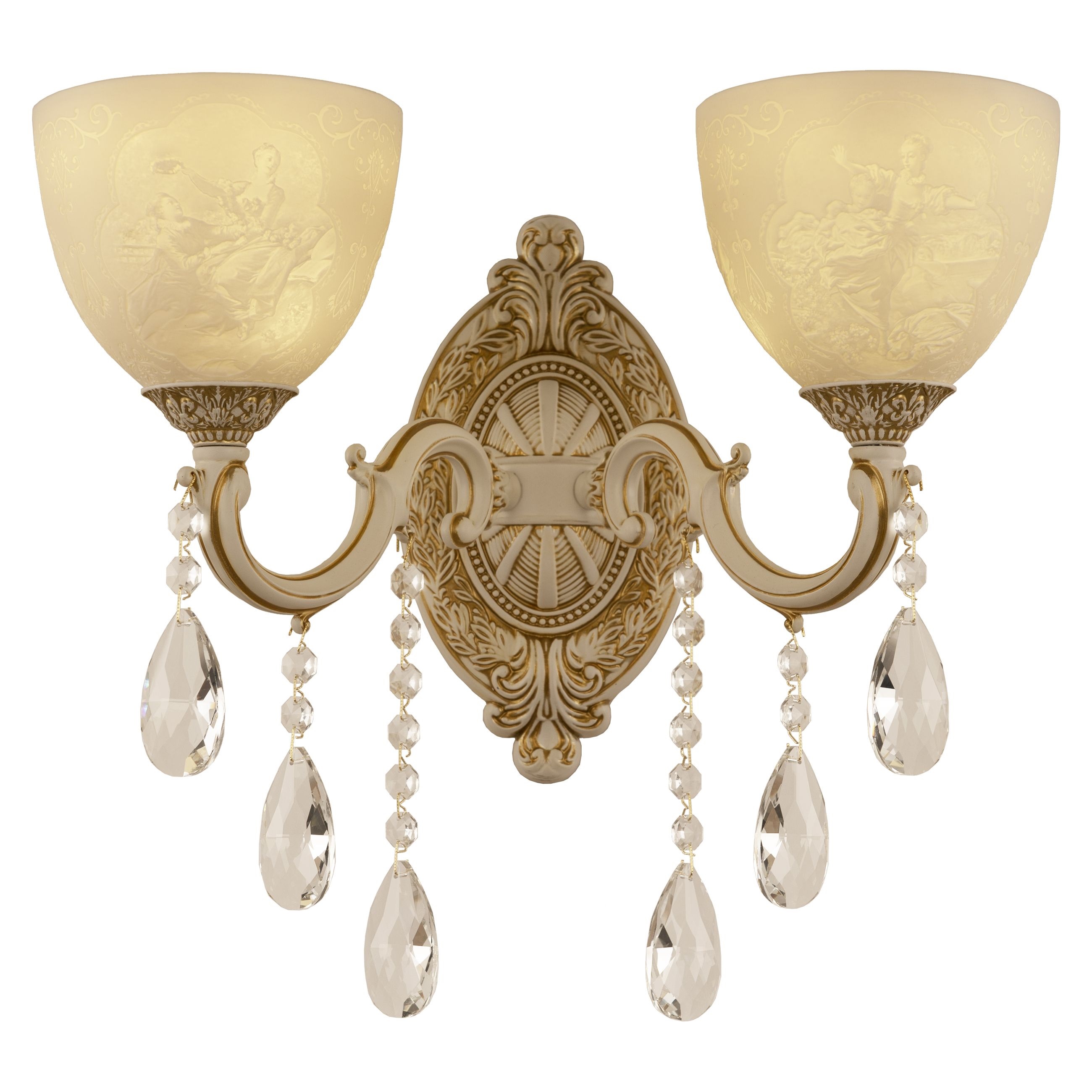 

Бра Bohemia Ivele Crystal AL7801 AL7801B10/2/175 B WMG P1 U Pair