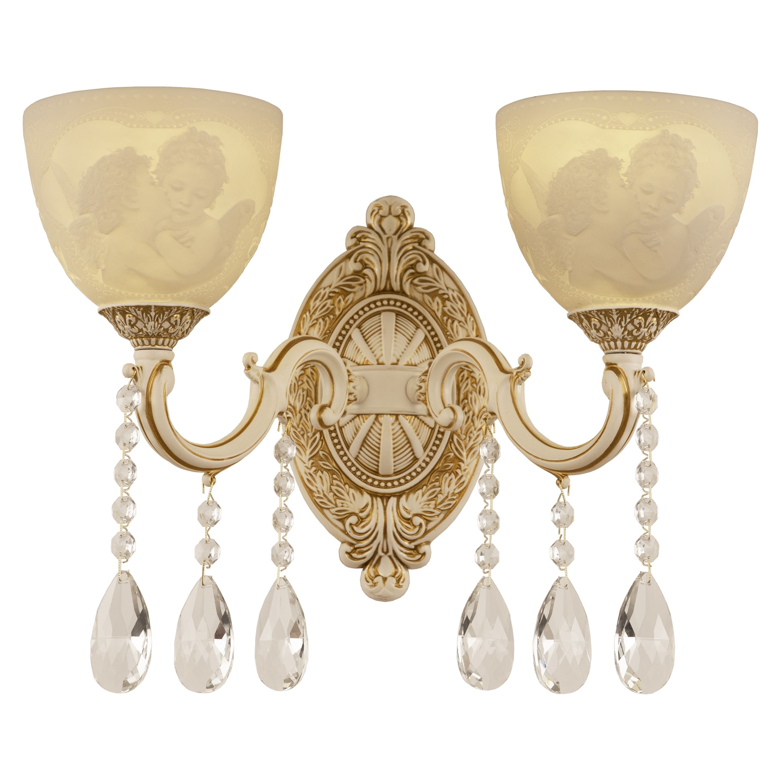 фото Бра bohemia ivele crystal al7801 al7801b10/2/175 a wmg p1 u angel
