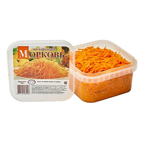 

Салат ФерЭльГам Морковь по-корейски +-500 г