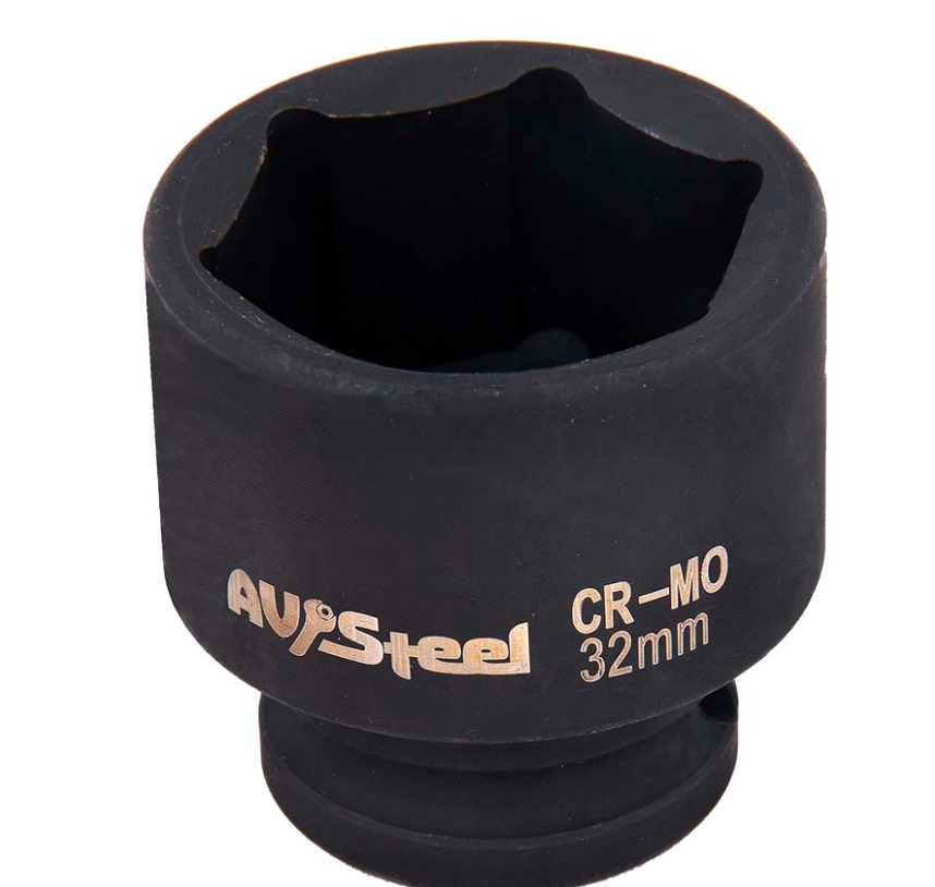 

Головка ударная 1/2", шестигранная, 32 мм "AV Steel", AV-720032