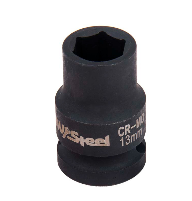 

Головка ударная 1/2", шестигранная, 13 мм "AV Steel", AV-720013