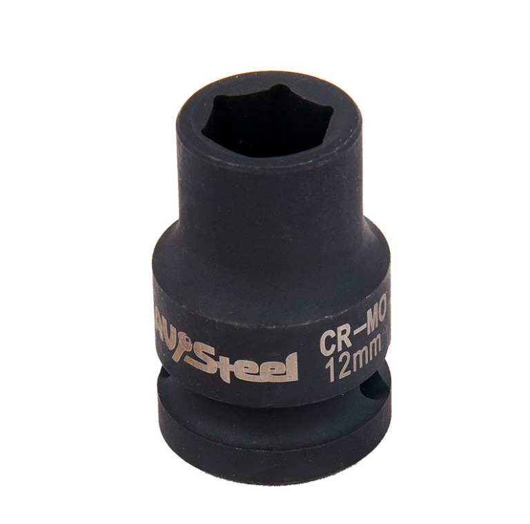 

Головка ударная 1/2", шестигранная, 12 мм "AV Steel", AV-720012