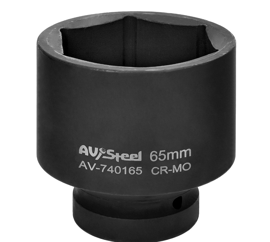 

Головка ударная 1", шестигранная, удлиненная, 65 мм "AV Steel", AV-740165