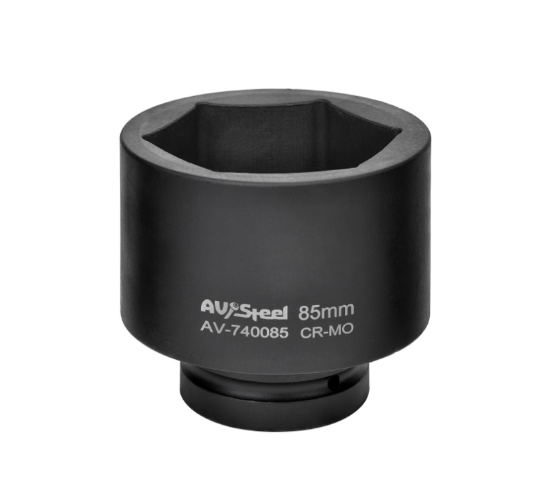 

Головка ударная 1", шестигранная, 85 мм "AV Steel", AV-740085