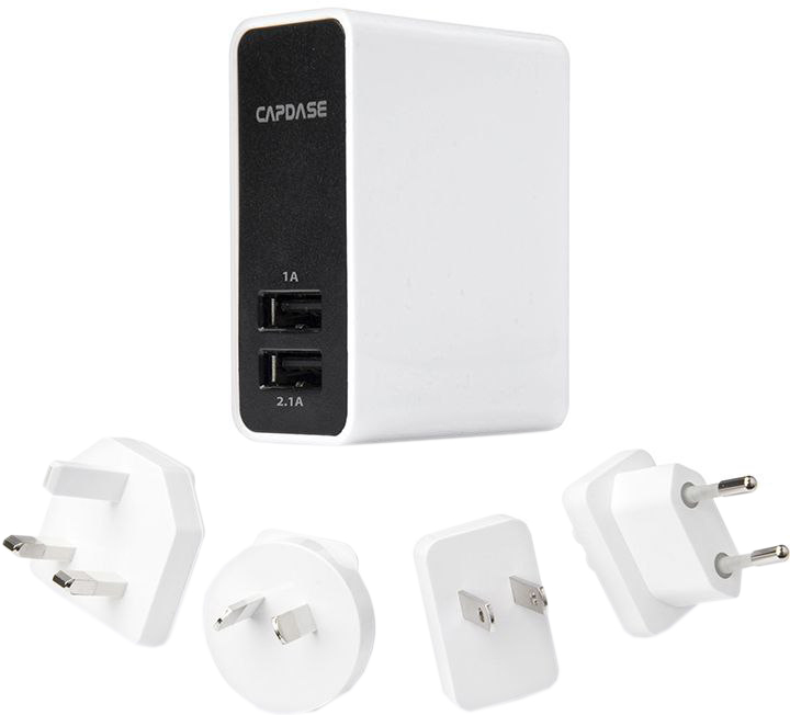 Сетевое зарядное устройство CAPDASE 2 USB для iPodiPhonеiPad Ampo R2 790₽