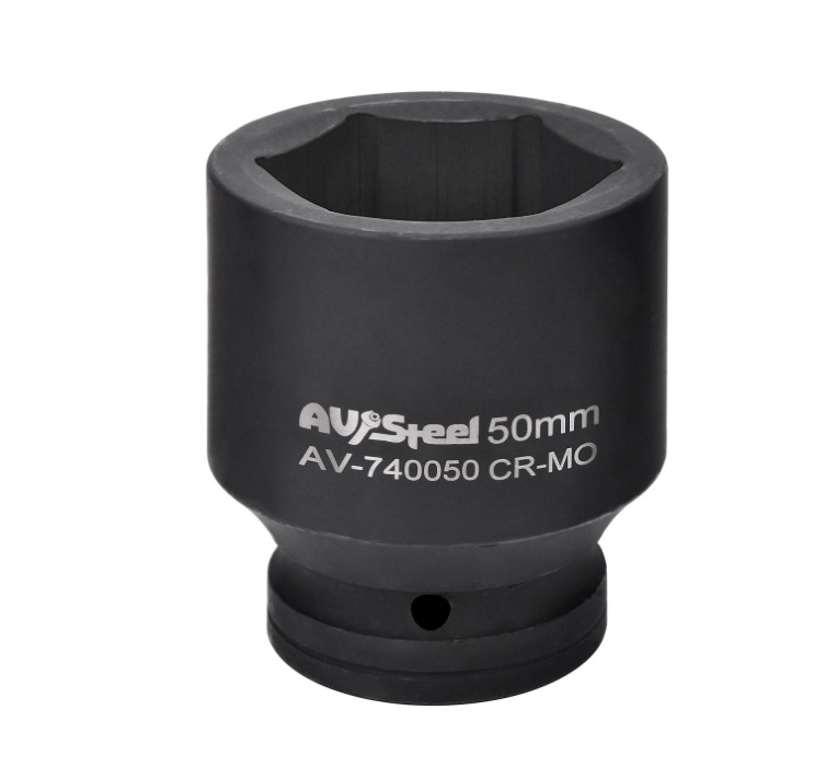 

Головка ударная 1", шестигранная, 50 мм "AV Steel", AV-740050