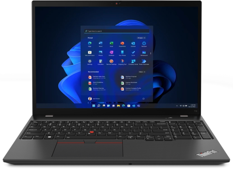 Ноутбук Lenovo ThinkPad T16 Gen 2 Black (21HH002JRT)