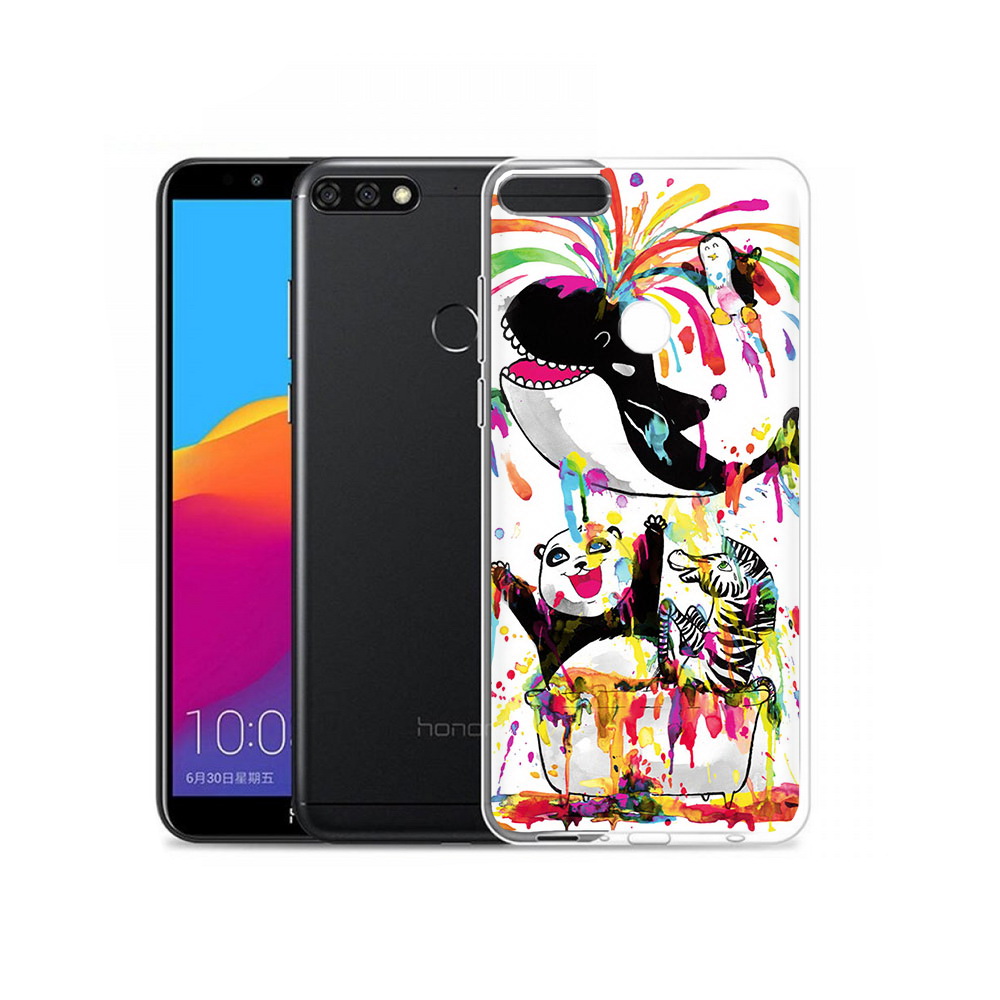 

Чехол MyPads Tocco для Honor 7C Pro Хиппи кит (PT113786.47.191), Прозрачный, Tocco