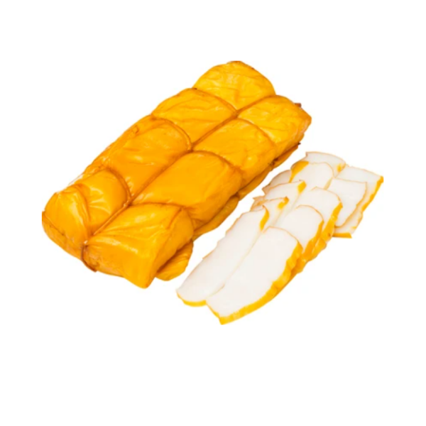 

Кальмар горячего копчения тушка без головы +-1 кг