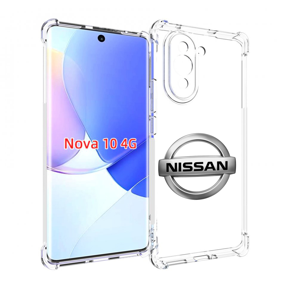 

Чехол MyPads nissan-ниссан-3 мужской для Huawei Nova 10, Прозрачный, Tocco