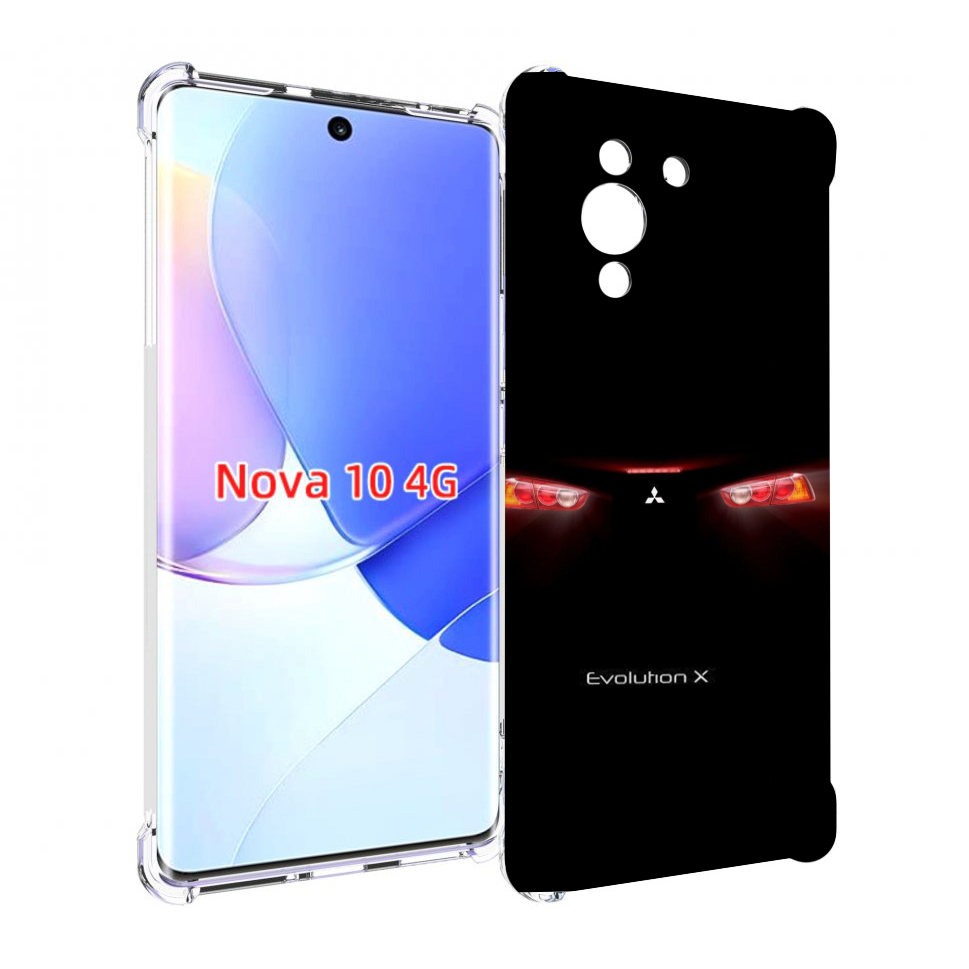 

Чехол MyPads mitsubishi-мицубиси-1 для Huawei Nova 10, Прозрачный, Tocco