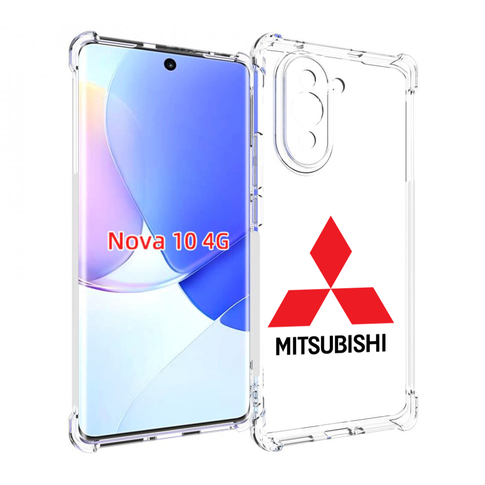 

Чехол MyPads mitsubishi-3 для Huawei Nova 10, Прозрачный, Tocco