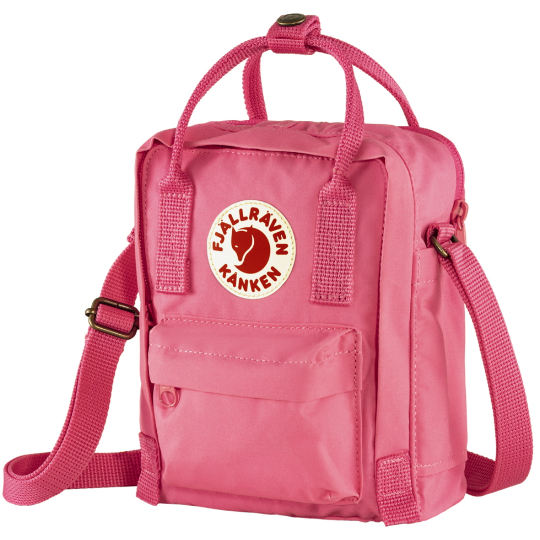 фото Сумка женская fjallraven kanken sling f23797 розовая 2, 5 л