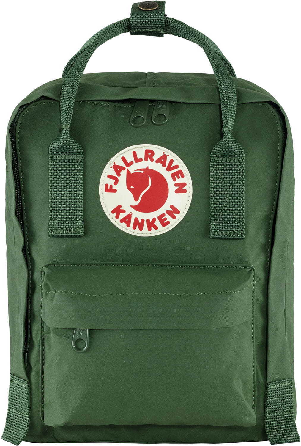 фото Рюкзак женский fjallraven kanken mini f27172 зеленый 7 л