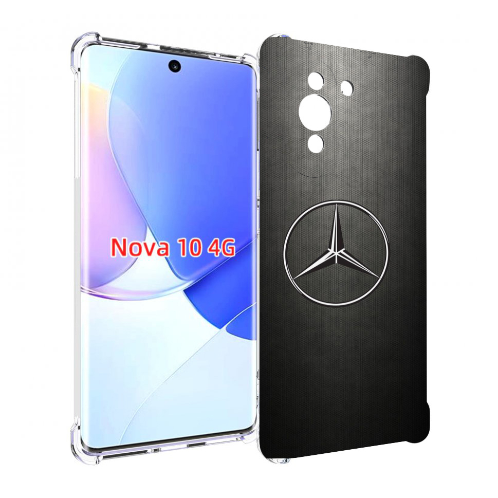 

Чехол MyPads mercedes мерседес 3 мужской для Huawei Nova 10, Прозрачный, Tocco