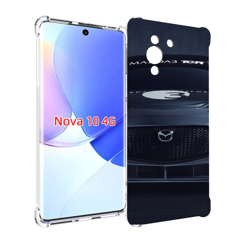 

Чехол MyPads mazda мазда 3 для Huawei Nova 10, Прозрачный, Tocco
