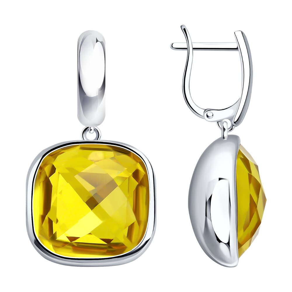 

Серьги из серебра с Swarovski SOKOLOV 94021599, 94021599