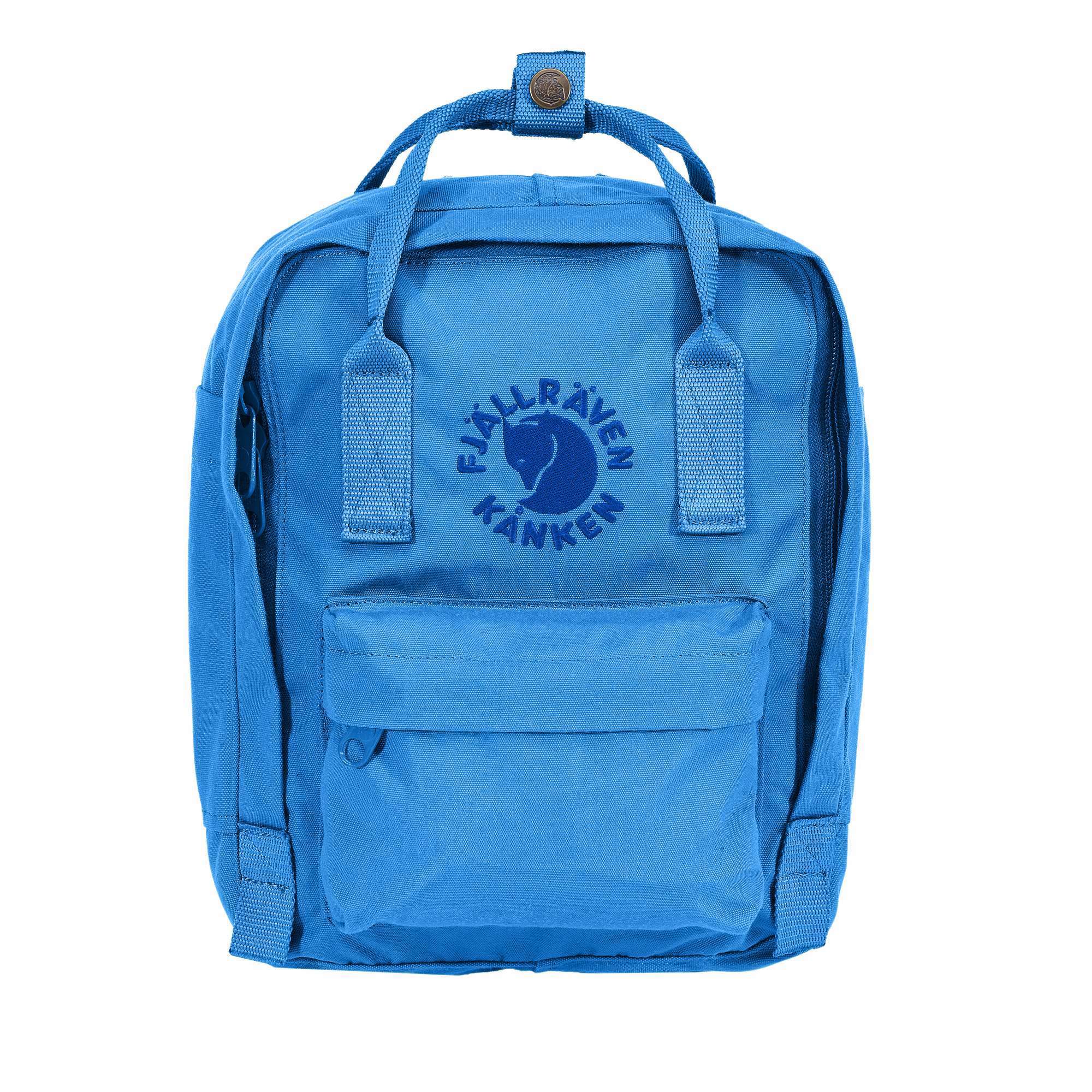 фото Рюкзак мужской fjallraven re-kanken mini f23549 ярко-синий 7 л