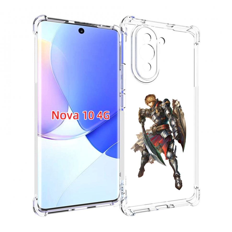

Чехол MyPads lineage-2 для Huawei Nova 10, Прозрачный, Tocco