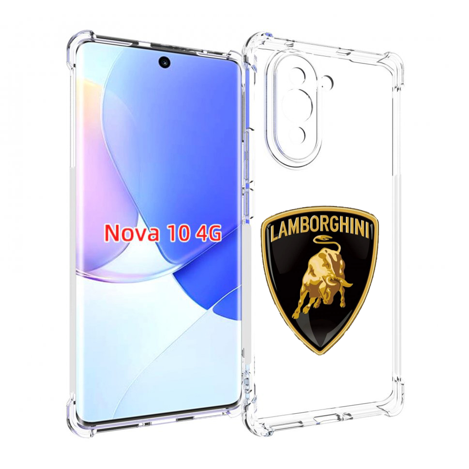 

Чехол MyPads lamborghini-ламборгини-2 для Huawei Nova 10, Прозрачный, Tocco