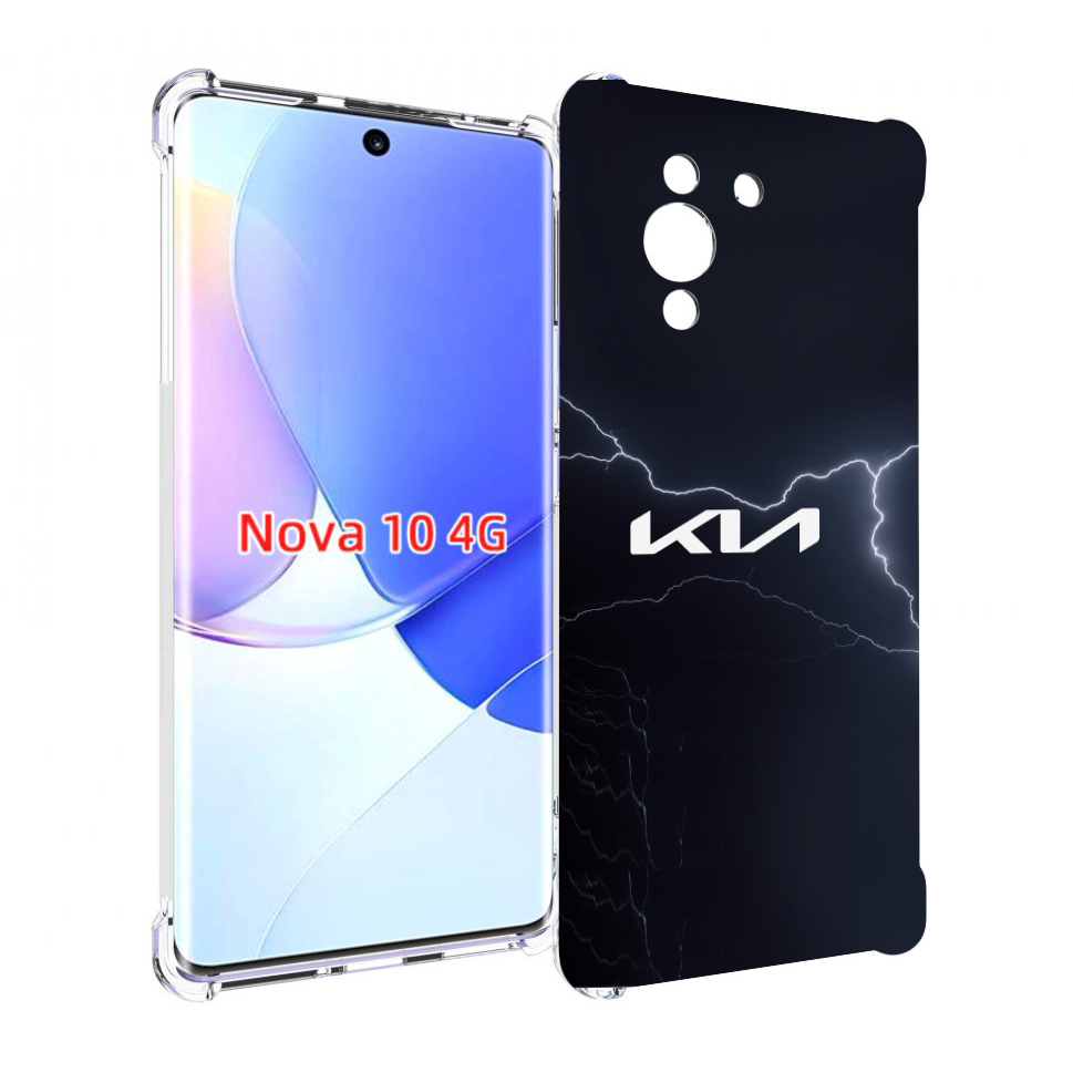 

Чехол MyPads kia киа 2 для Huawei Nova 10, Прозрачный, Tocco