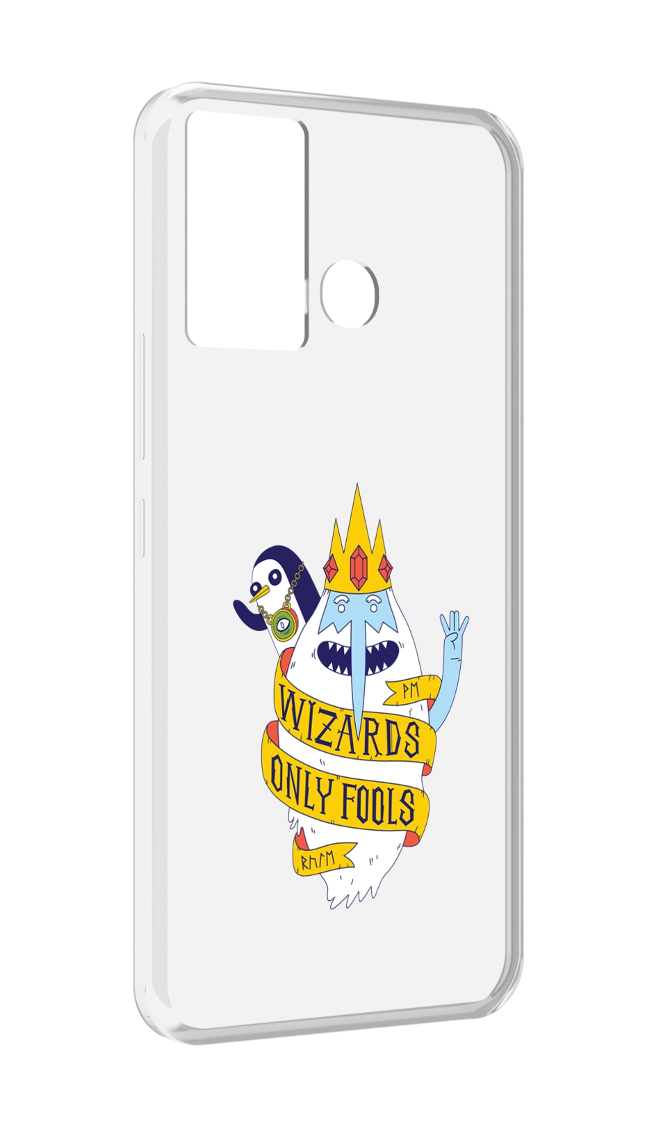 

Чехол MyPads время приключений снежный король для Infinix Hot 12 Play, Прозрачный, Tocco