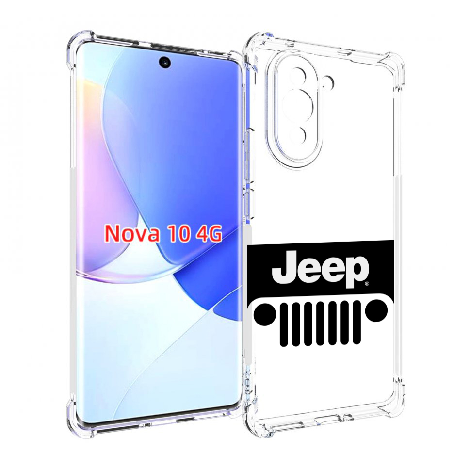 

Чехол MyPads jeep-джип-3 мужской для Huawei Nova 10, Прозрачный, Tocco