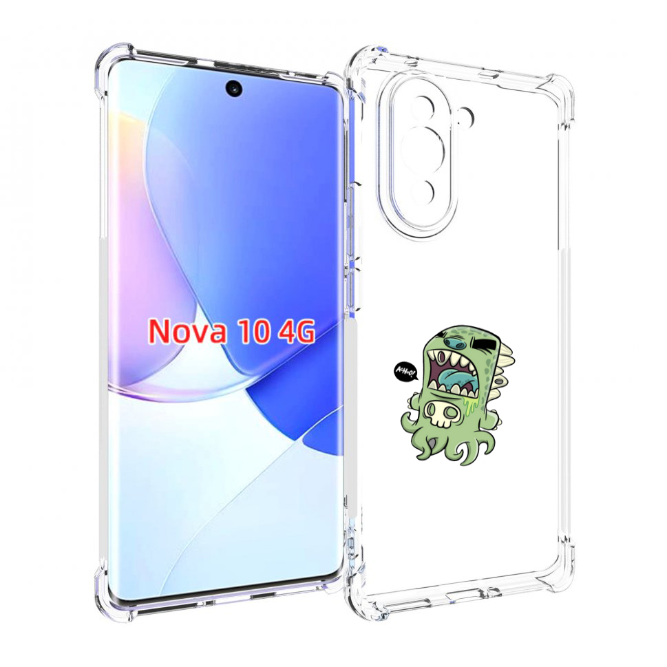 

Чехол MyPads crop для Huawei Nova 10, Прозрачный, Tocco