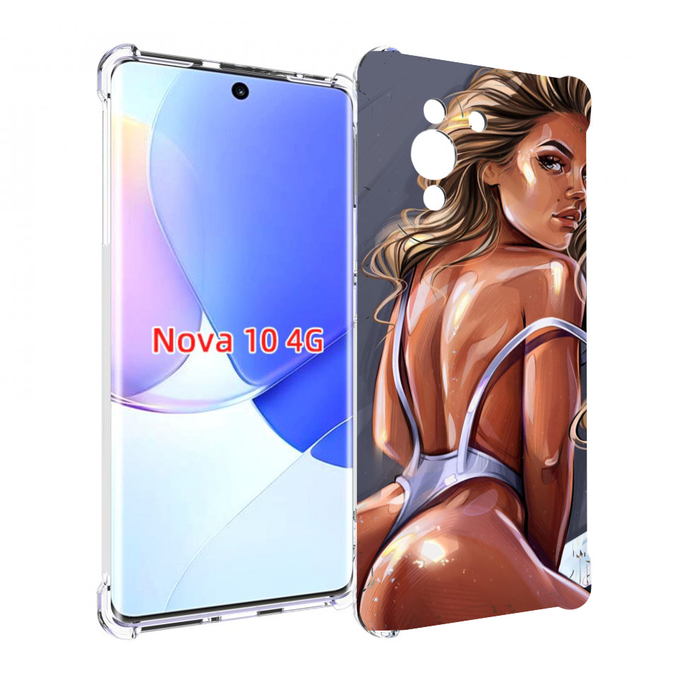

Чехол MyPads craigos-art для Huawei Nova 10, Прозрачный, Tocco