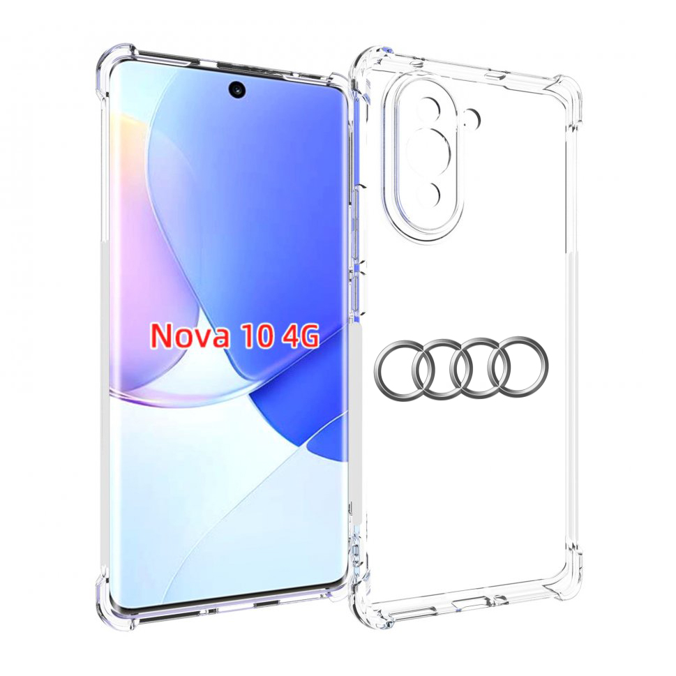 

Чехол MyPads audi-ауди-7 мужской для Huawei Nova 10, Прозрачный, Tocco