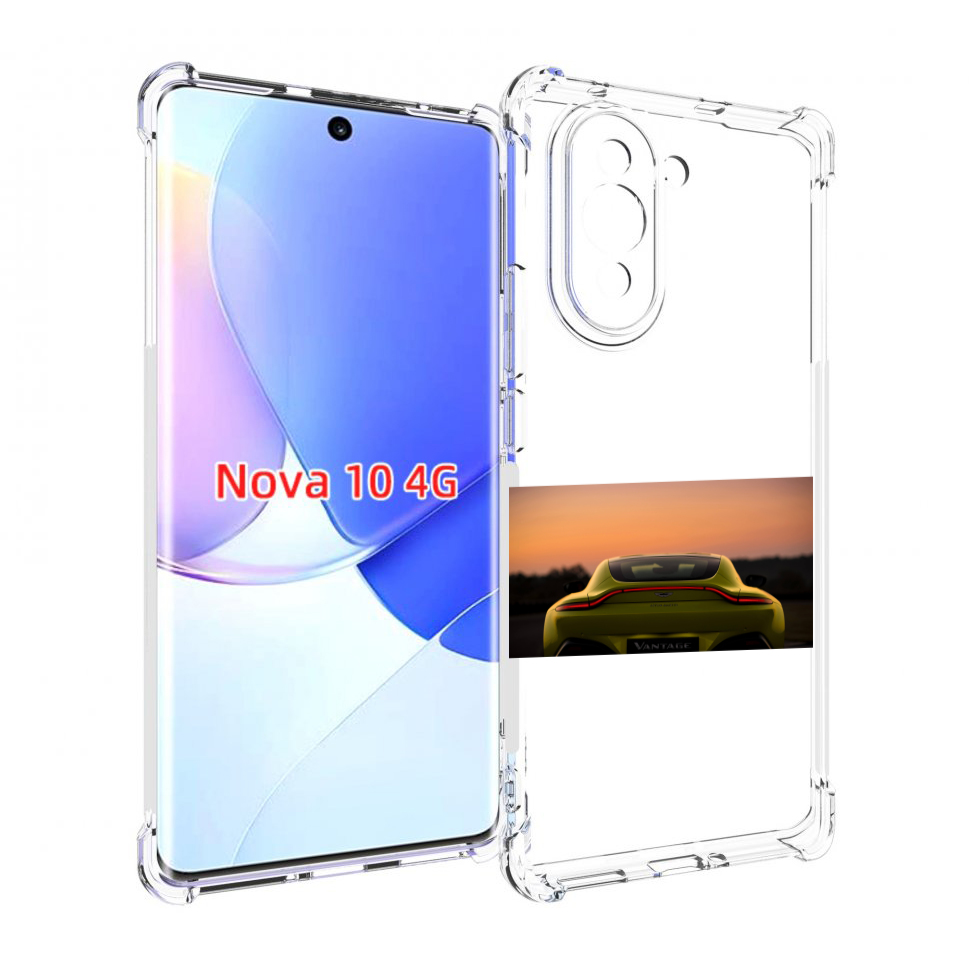 

Чехол MyPads aston martin астон мартин для Huawei Nova 10, Прозрачный, Tocco