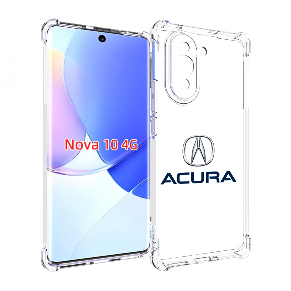 

Чехол MyPads acura-акура-2 для Huawei Nova 10, Прозрачный, Tocco