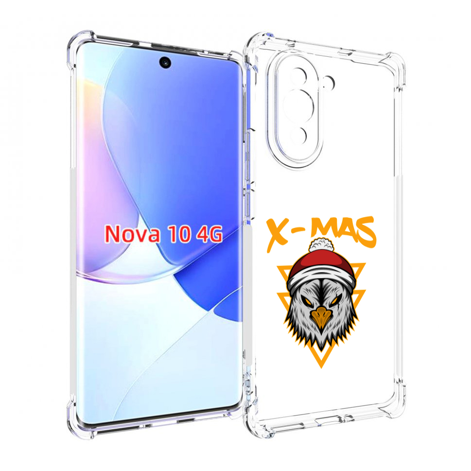 

Чехол MyPads Xmax для Huawei Nova 10, Прозрачный, Tocco