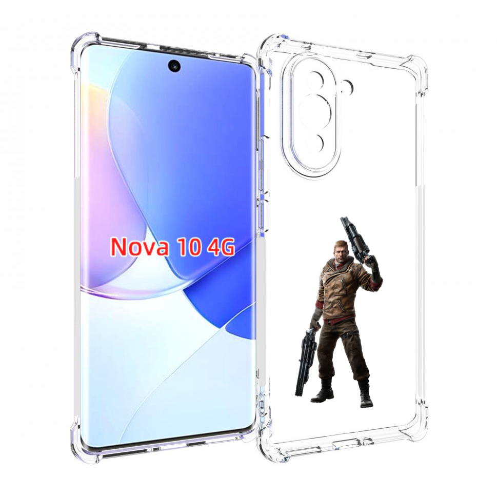 

Чехол MyPads Wolfenstein для Huawei Nova 10, Прозрачный, Tocco