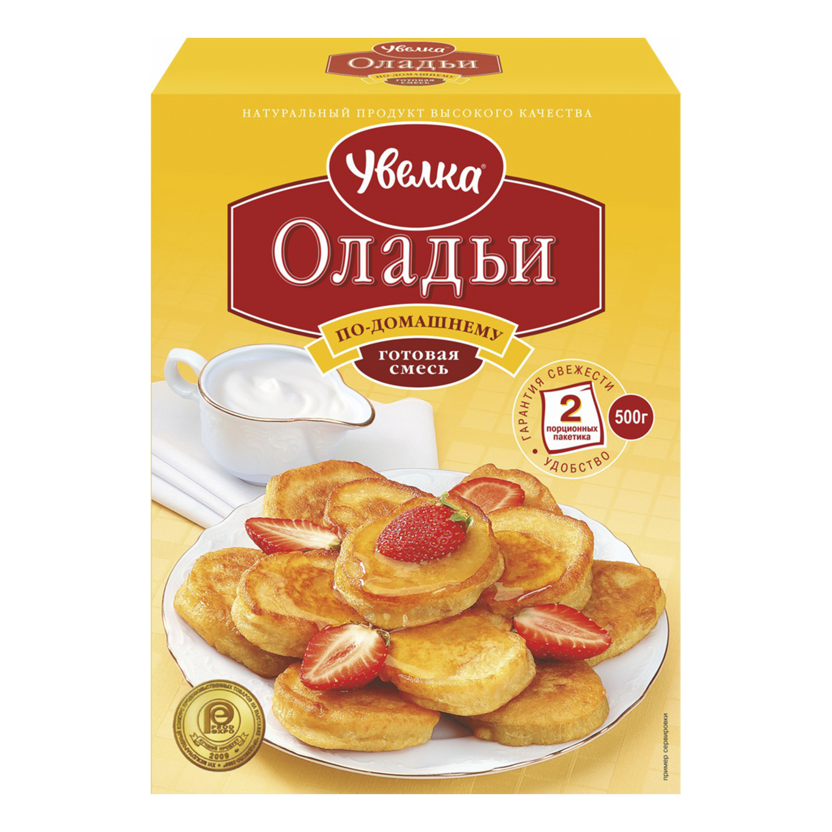

Смесь для выпечки Увелка Оладьи по домашнему 1 кг