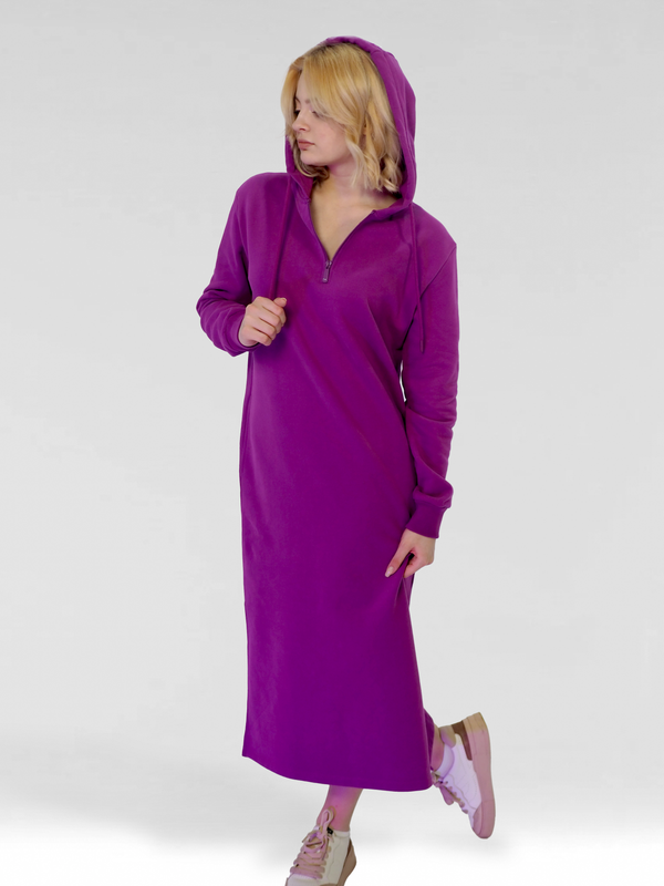 Платье женское nathan anderson Vestito Lungo фиолетовое XL