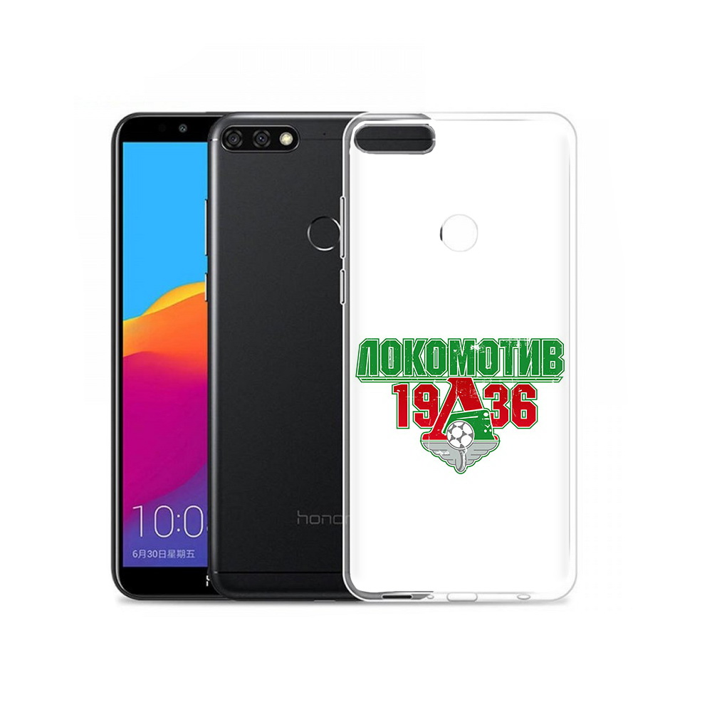 Чехол MyPads Tocco для Honor 7C Pro ФК локомотив 1936 (PT113786.47.182)